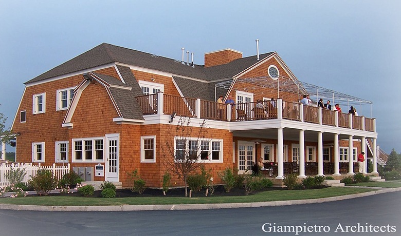 Renovated coastal building